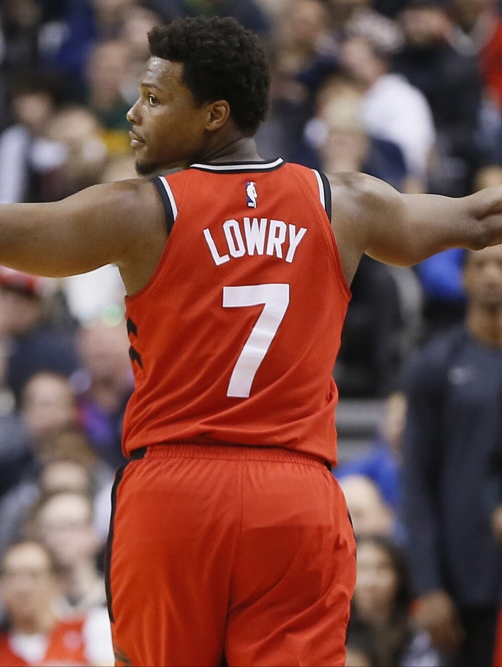 NBA Raptors Red & Black Youth Jersey #7 - Picture 4 of 4